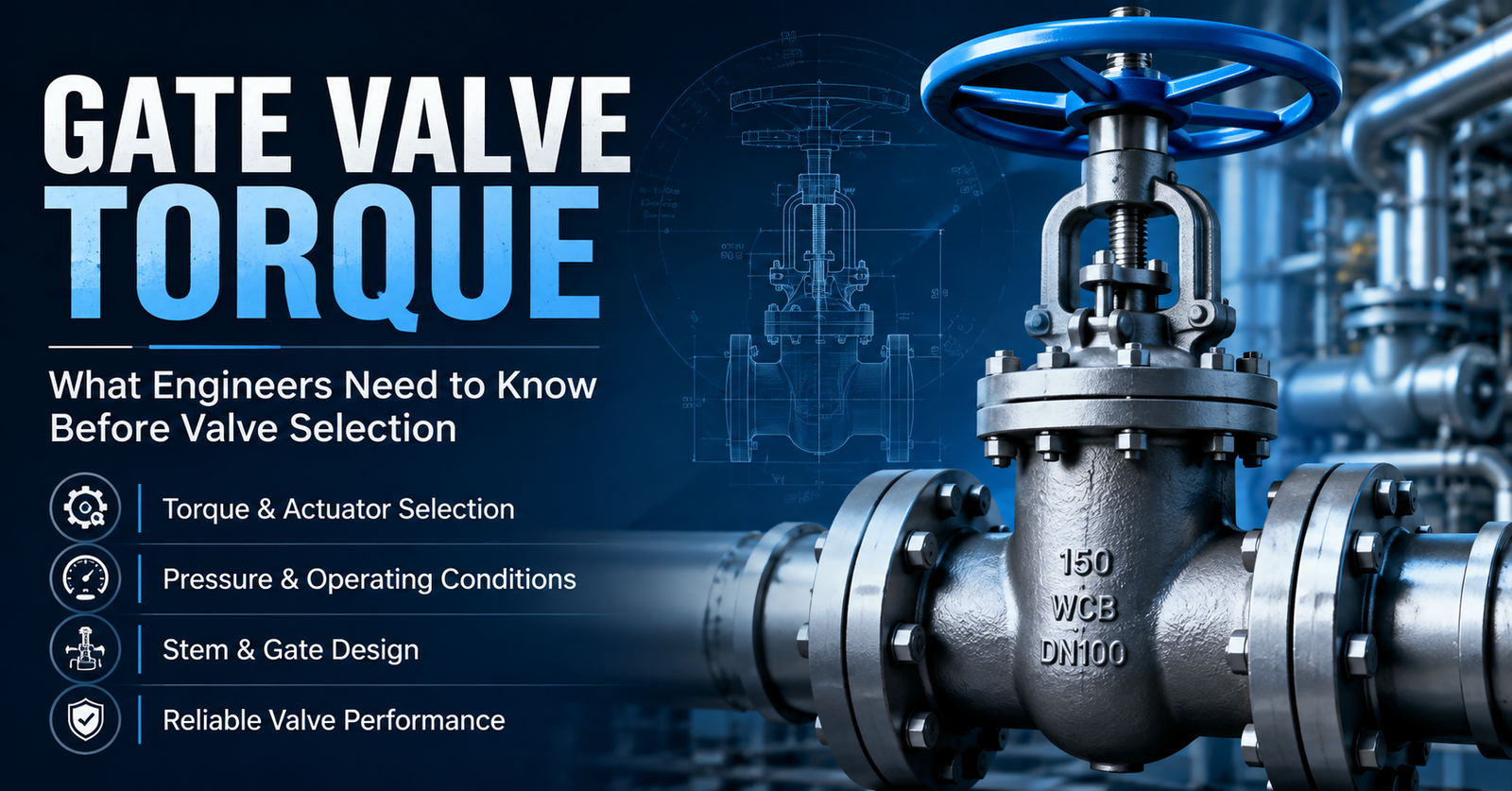 Gate Valve Torque: What Engineers Need to Know Before Valve Selection